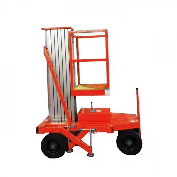 Large Wheel Aluminum Alloy Manned Lifting Platform