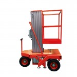 Large Wheel Aluminum Alloy Manned Lifting Platform