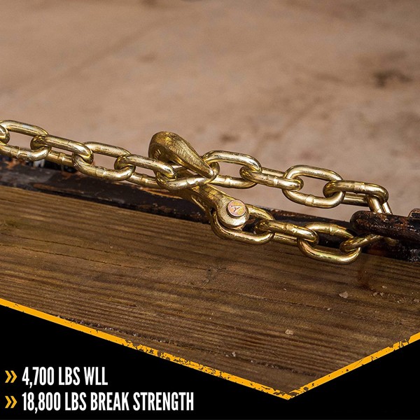 Yellow Zinc Binder Chain