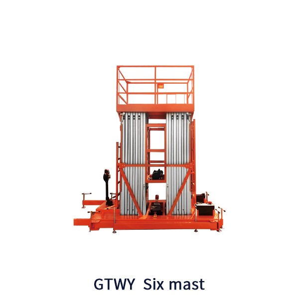 Aluminum Mast Aerial Work Platform GTWY