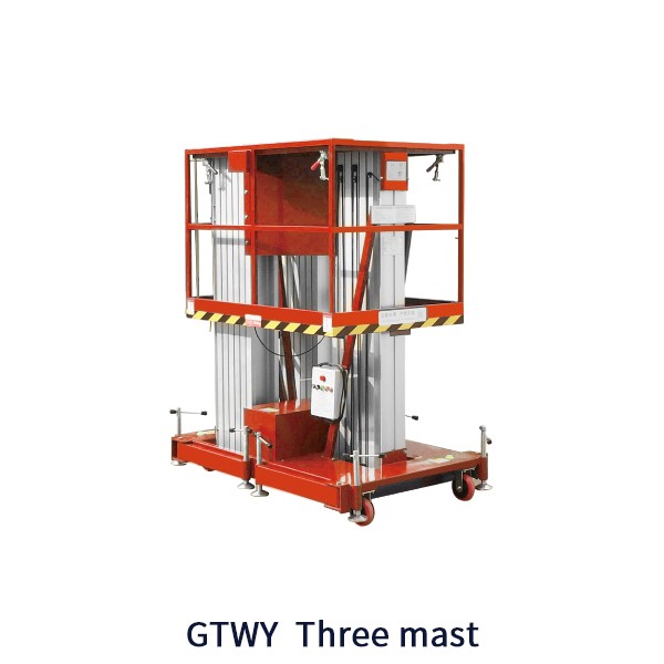 Aluminum Mast Aerial Work Platform GTWY