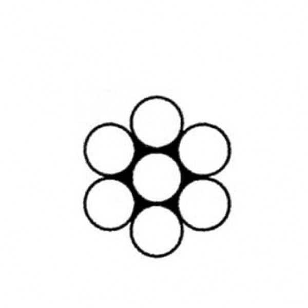 Steel Wire Rope ASTM A475, Galv.Strands