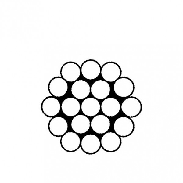 Steel Wire Rope ASTM A475, Galv.Strands