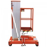 Aluminum Mast Aerial Work Platform GTWY